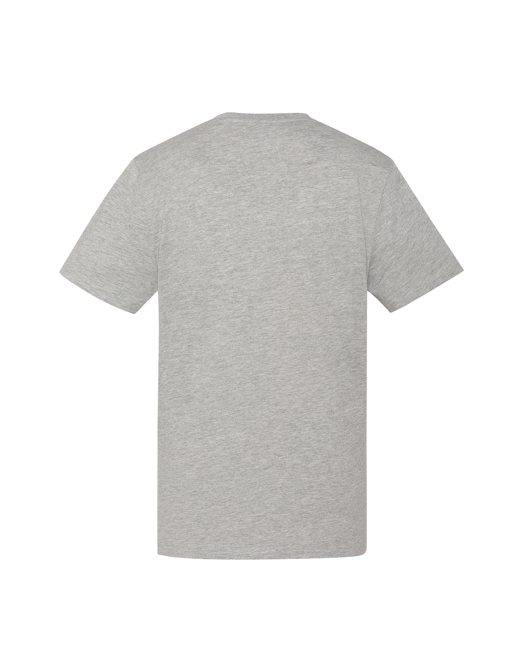 T-shirt gris chiné imprimé Schott Official vintage-2