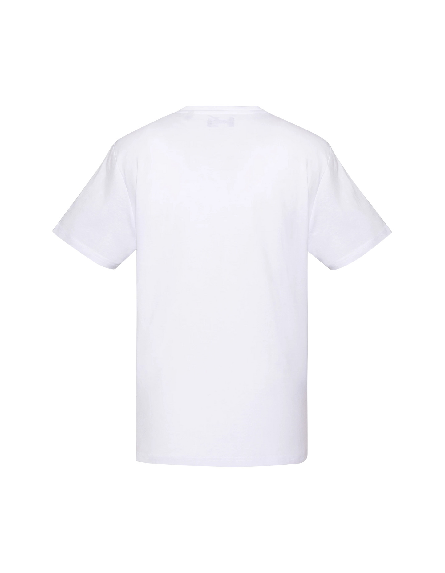 Weißes T-Shirt mit offiziellem Vintage-Aufdruck von Schott