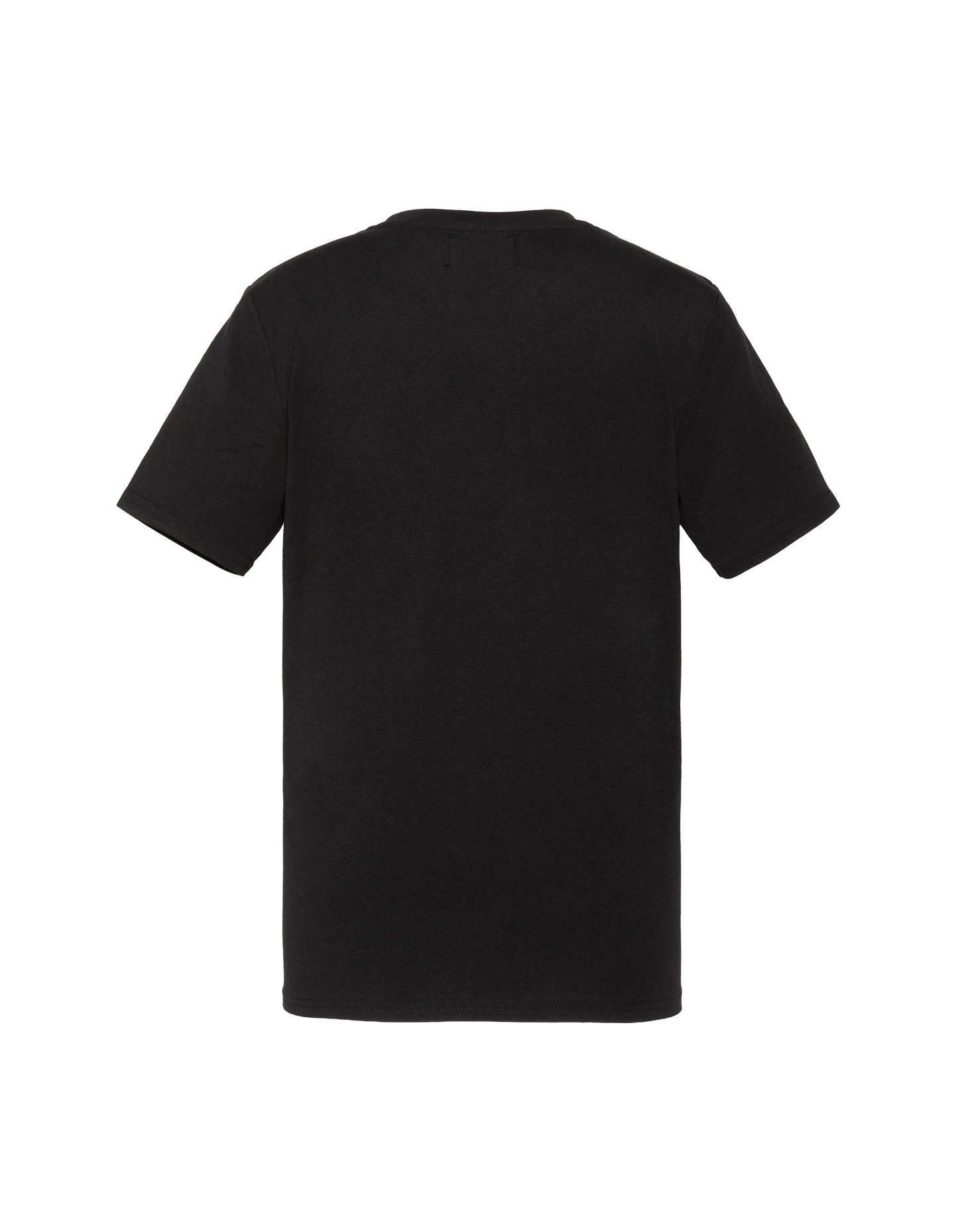 T-shirt noir imprimé logo vintage