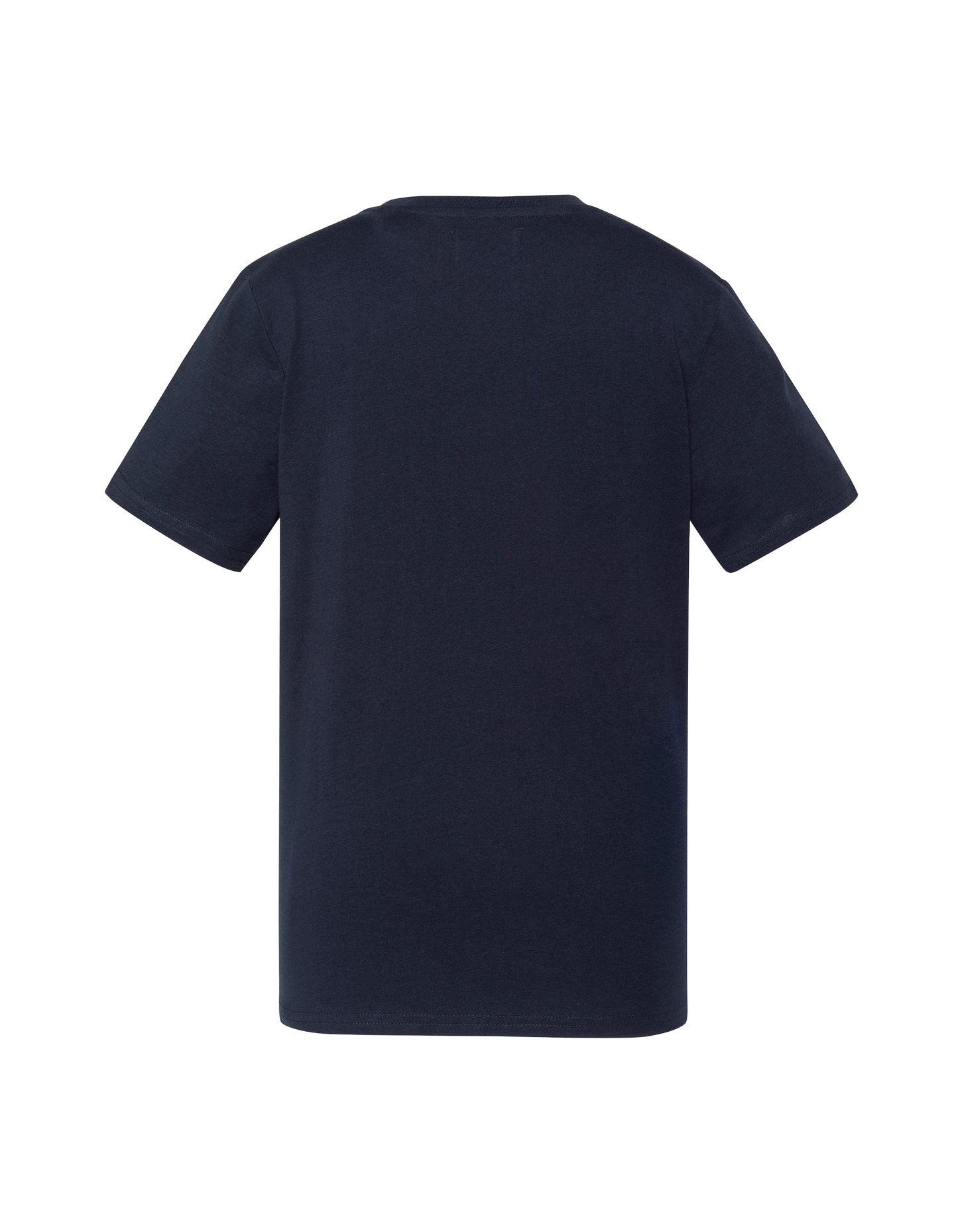 T-shirt bleu marine imprimé logo vintage