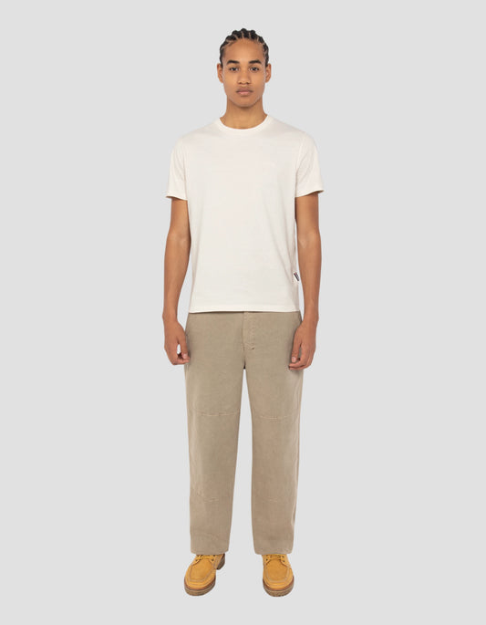 T-shirt bianca dell'esercito di cartoni animati