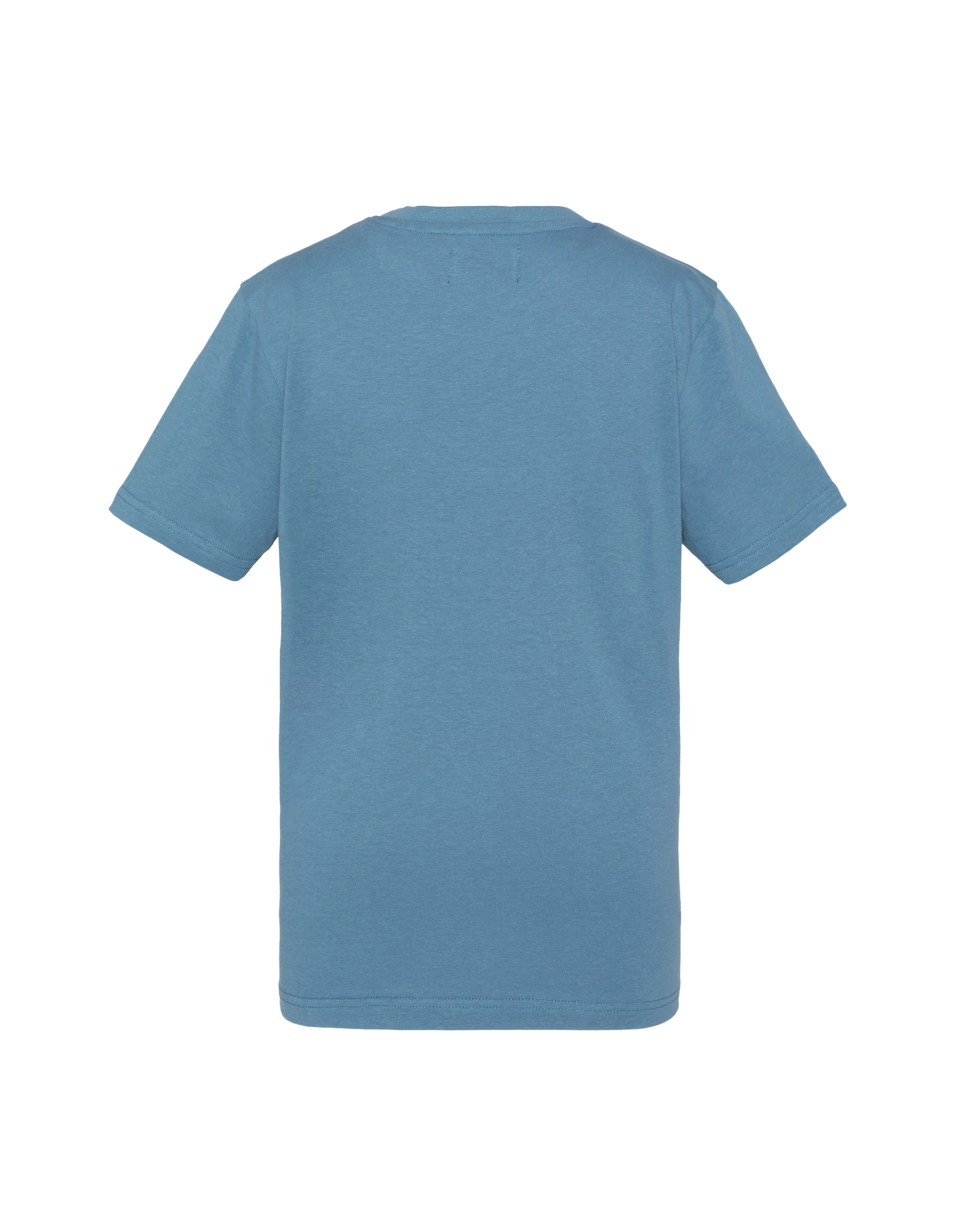T-shirt a stampa blu per bambini-2