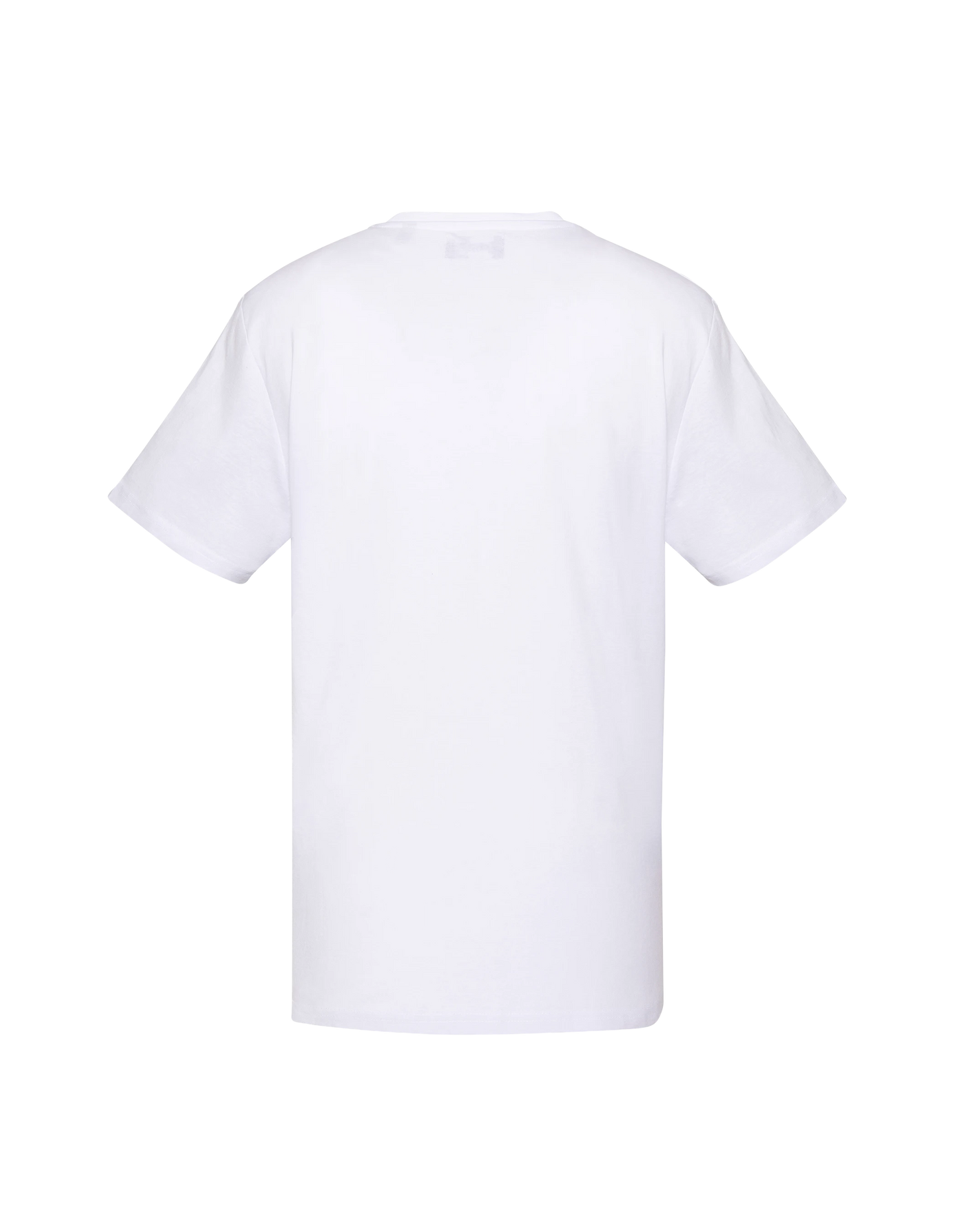 Weißes Vintage-T-Shirt mit Schott NYC®-Print
