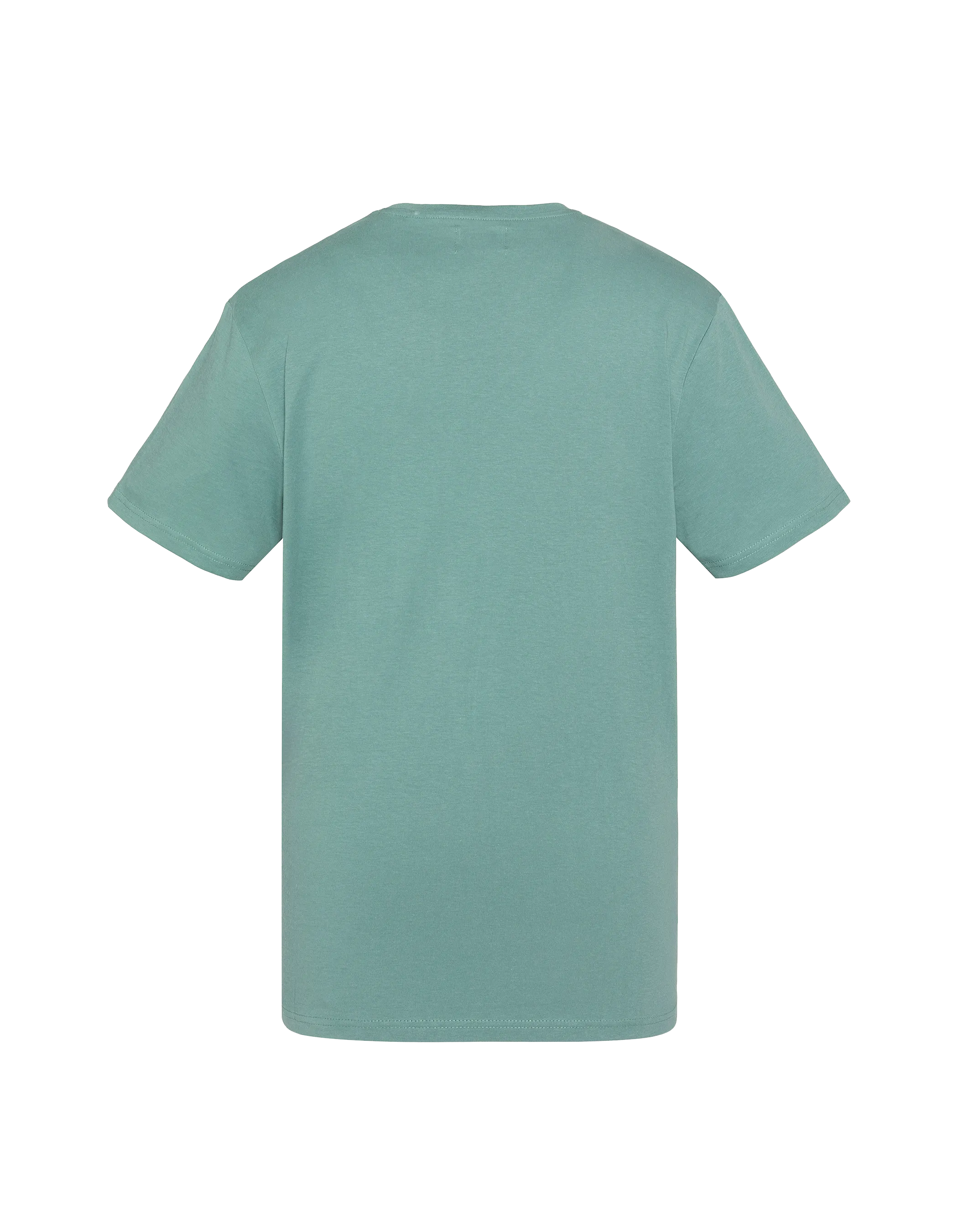 Gedrucktes hellgrünes T-Shirt-2