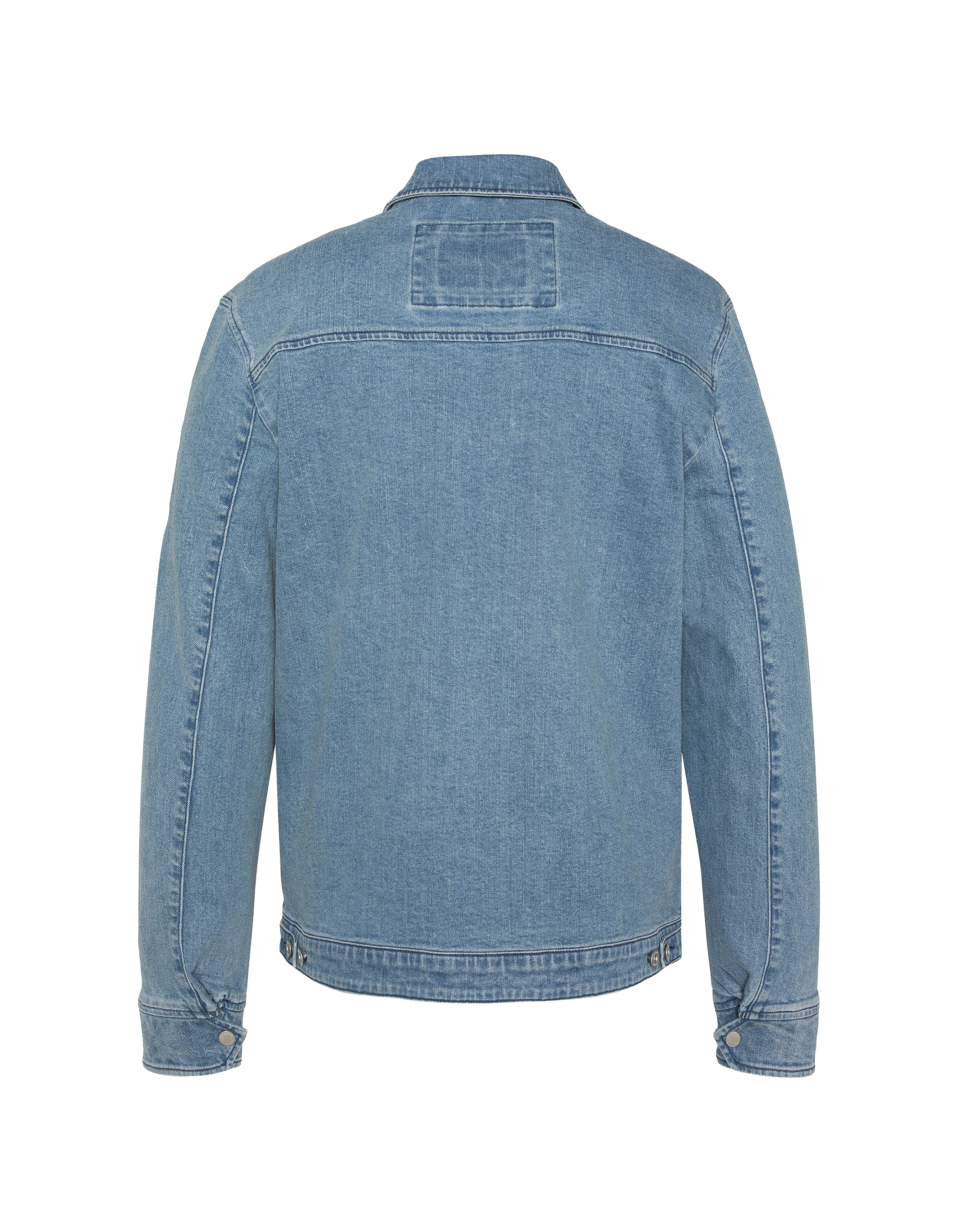 Veste en jean worker bleu-10