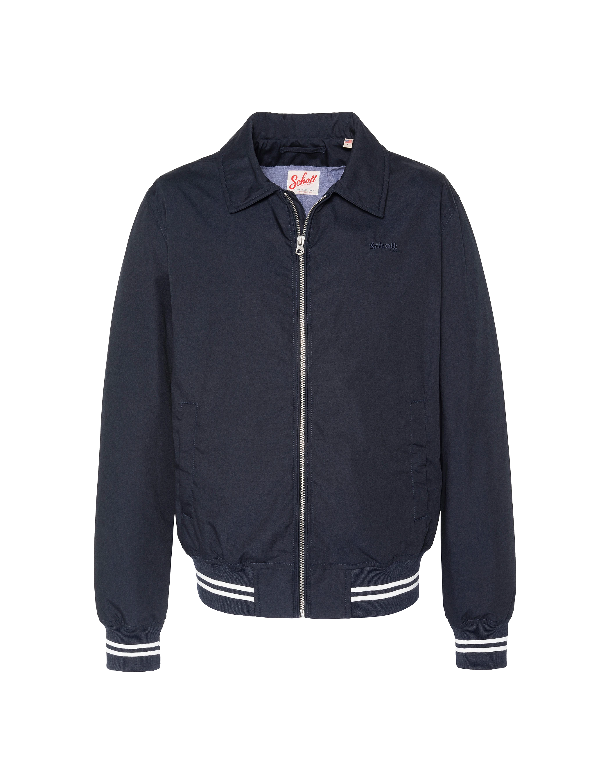Blouson varsity bleu marine déperlant-2