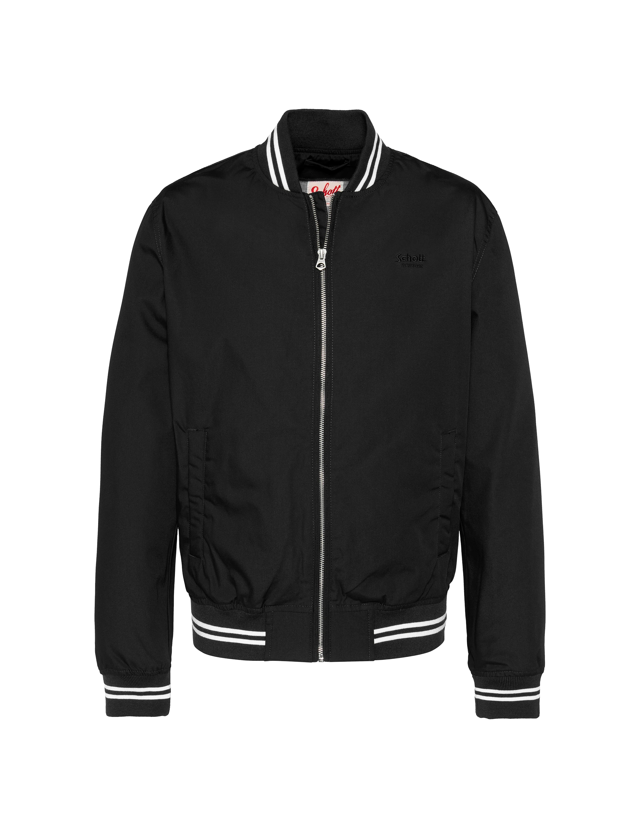 Blouson varsity noir déperlant-2