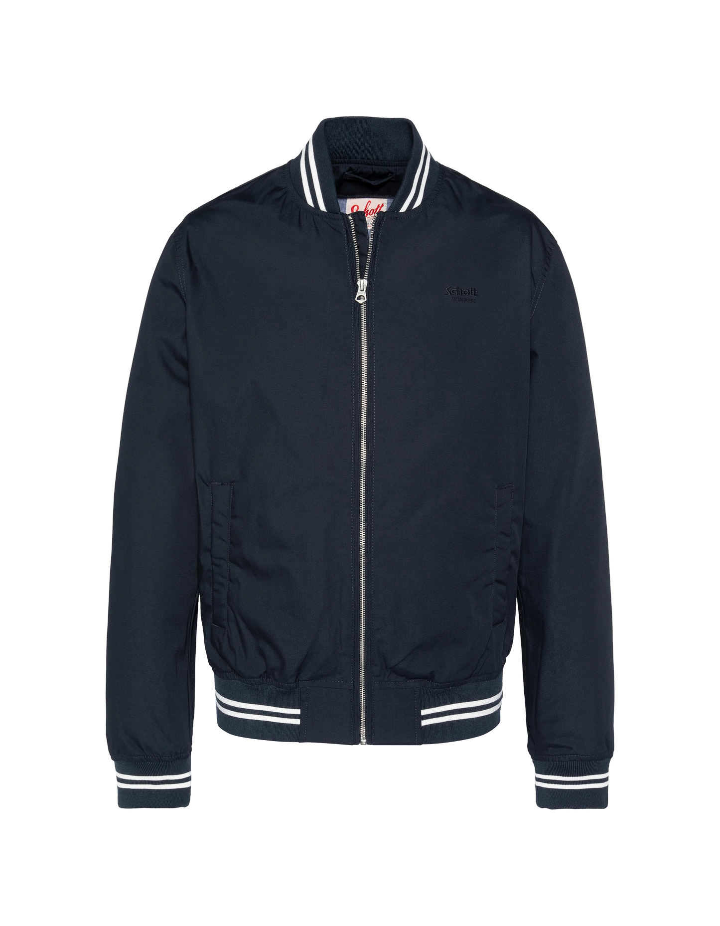 Blouson varsity bleu marine déperlant