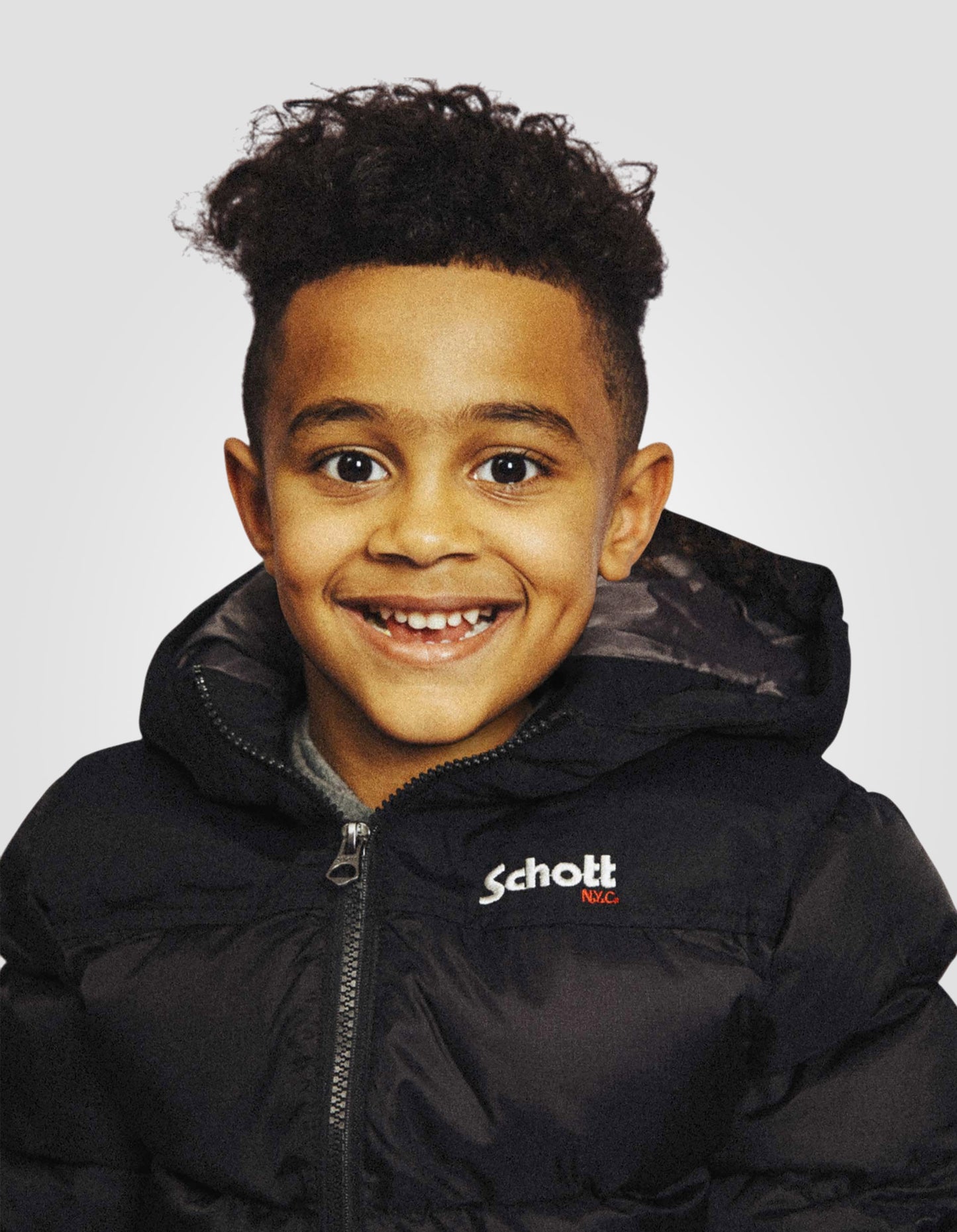 Doudoune à capuche enfant