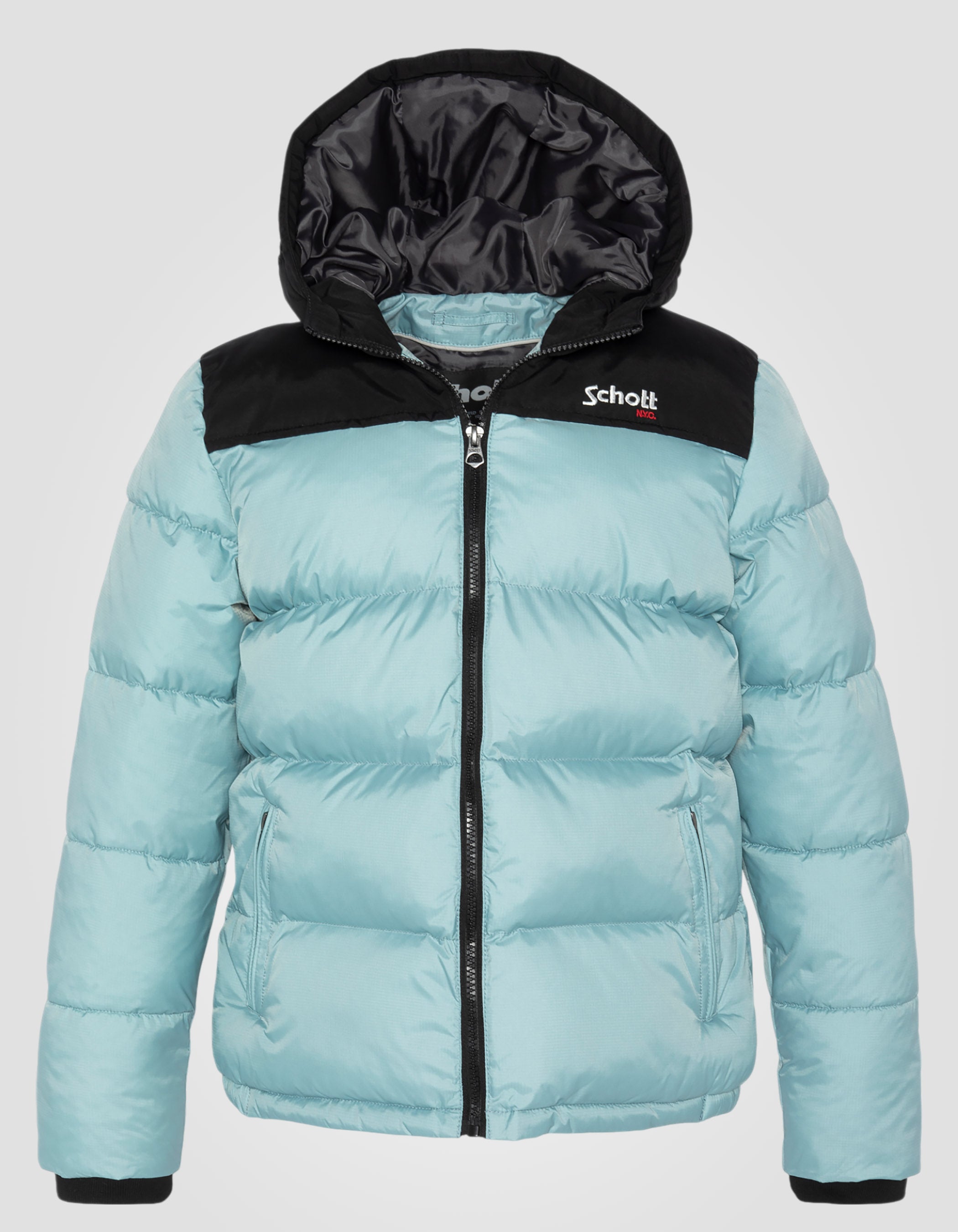 Kinderhimmelblau -Kapuzejacke für Kinder-1