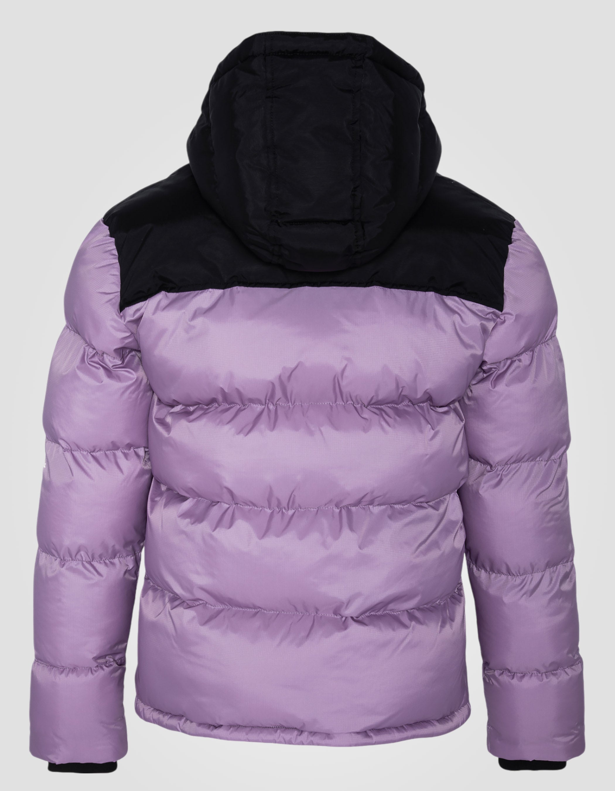 Mauve unisex hooded jacket-2