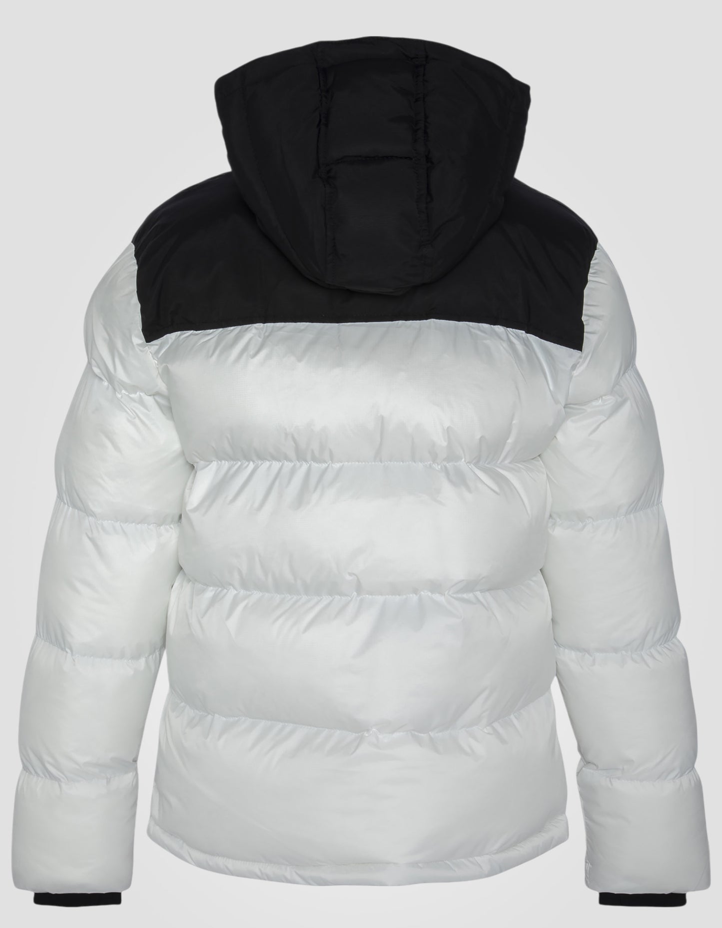Unisex white hooded jacket