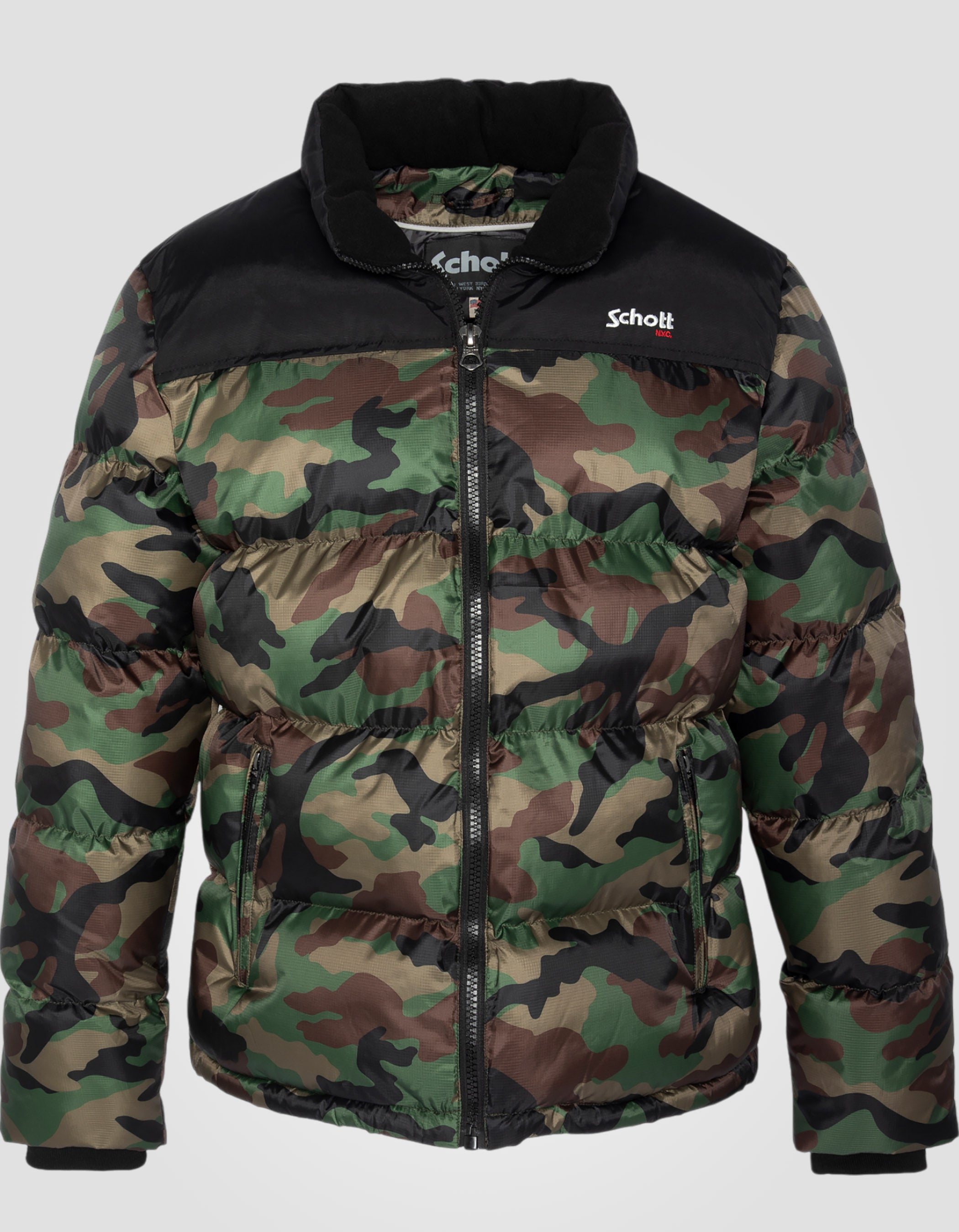 Chaqueta de camuflaje unisex, gran tamaño-1