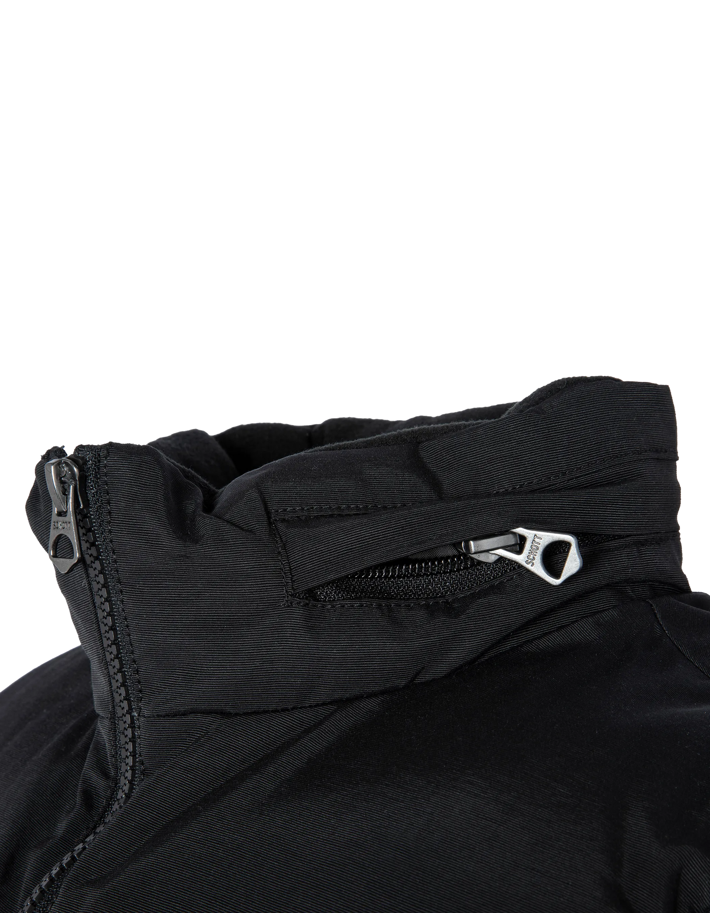 Unisex black sleeveless jacket