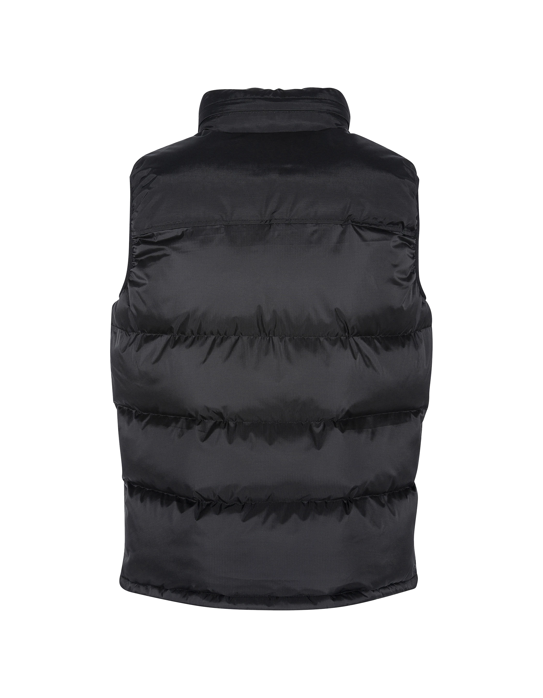 Unisex black sleeveless jacket-8