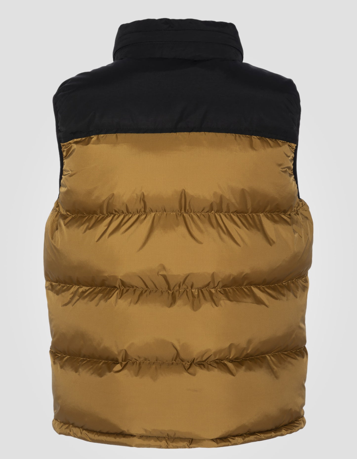 Unisex golden sleeveless jacket