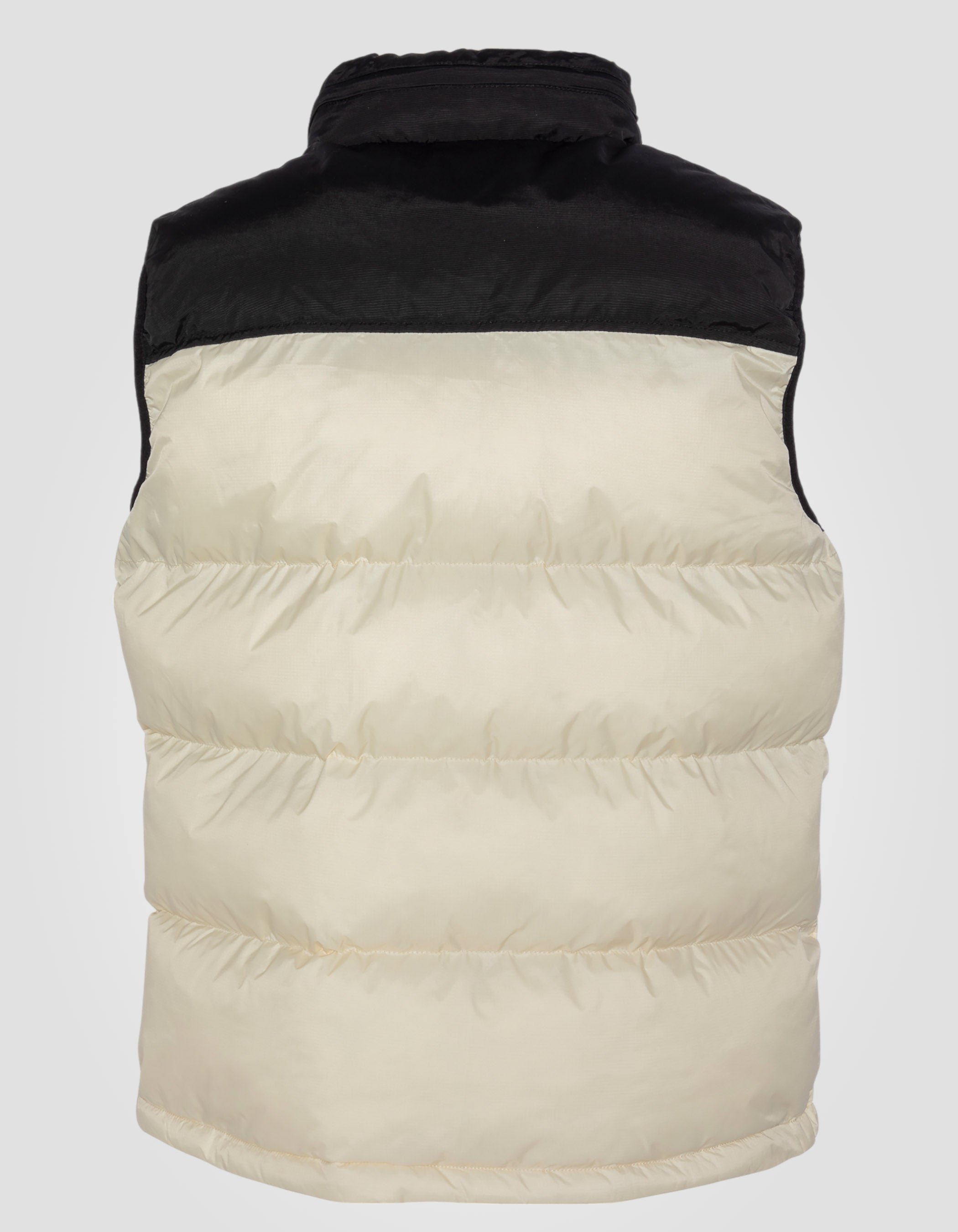 Unisex gebrochene weiße ärmellose Jacke-2