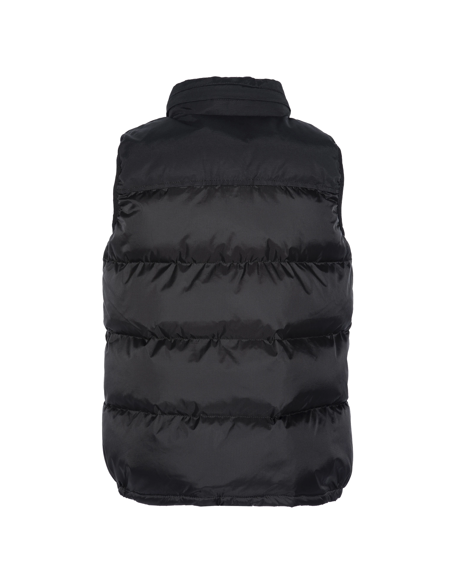 Children's black sleeveless jacket