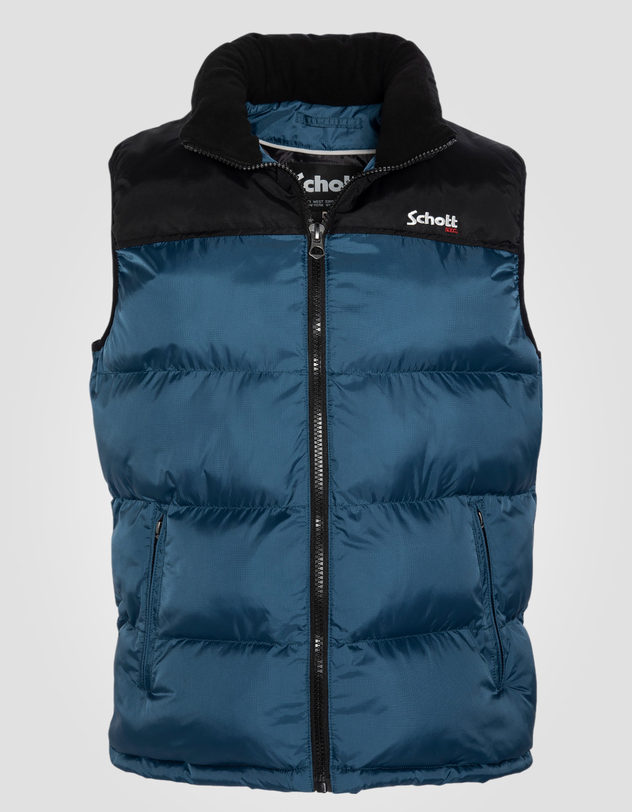 Unisex steel blue sleeve jacket-1