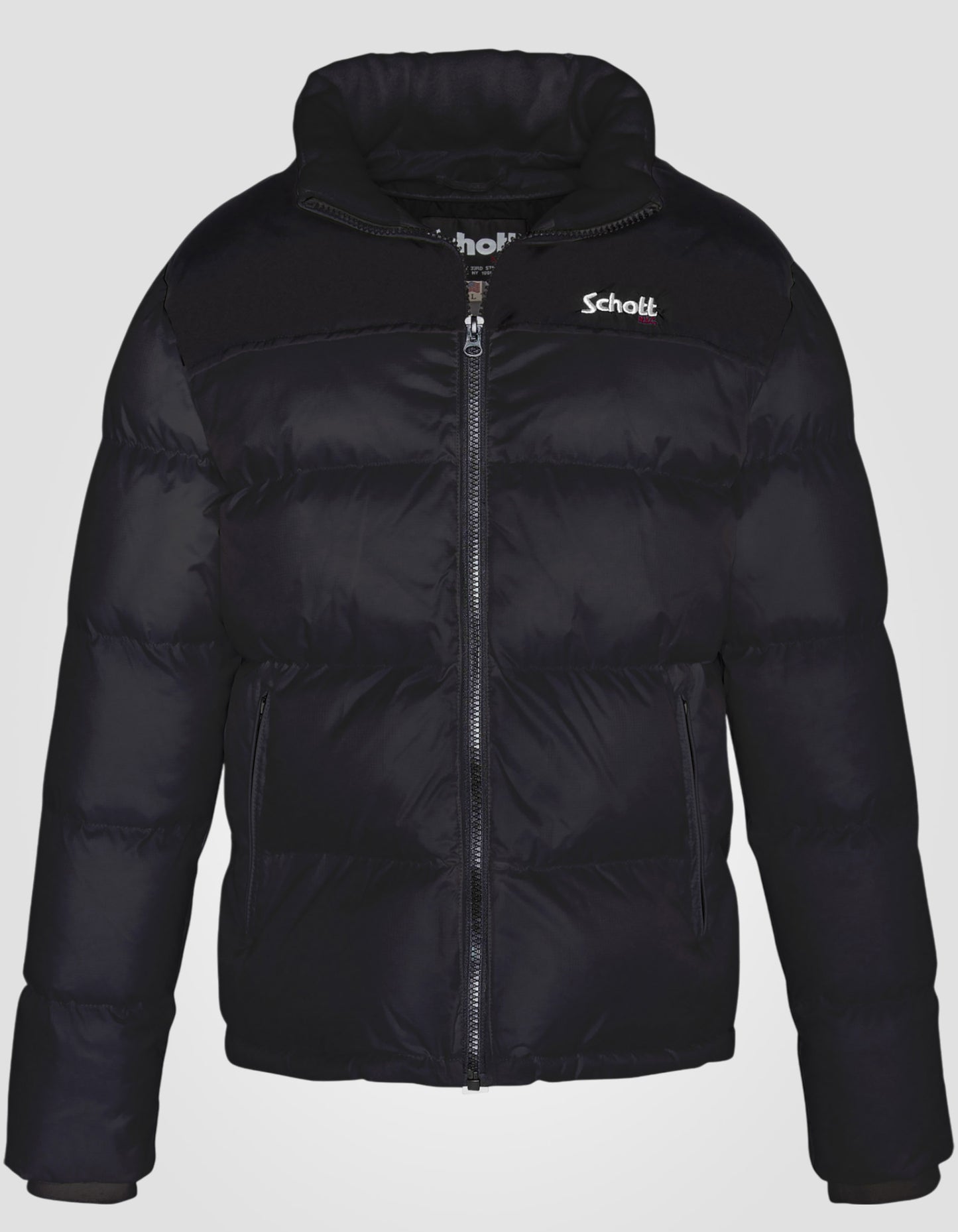 Black puffer jacket, plus size