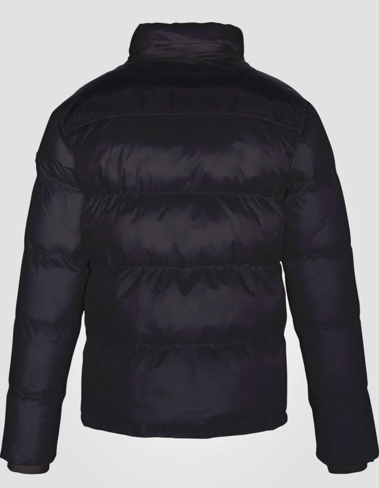 Black puffer jacket, plus size