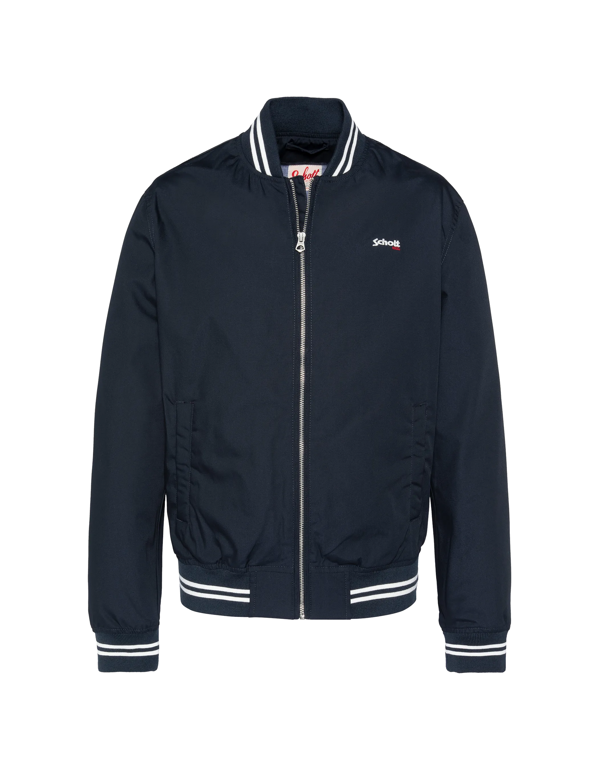 Navy varsity jacket - VARSO | Schott NYC®