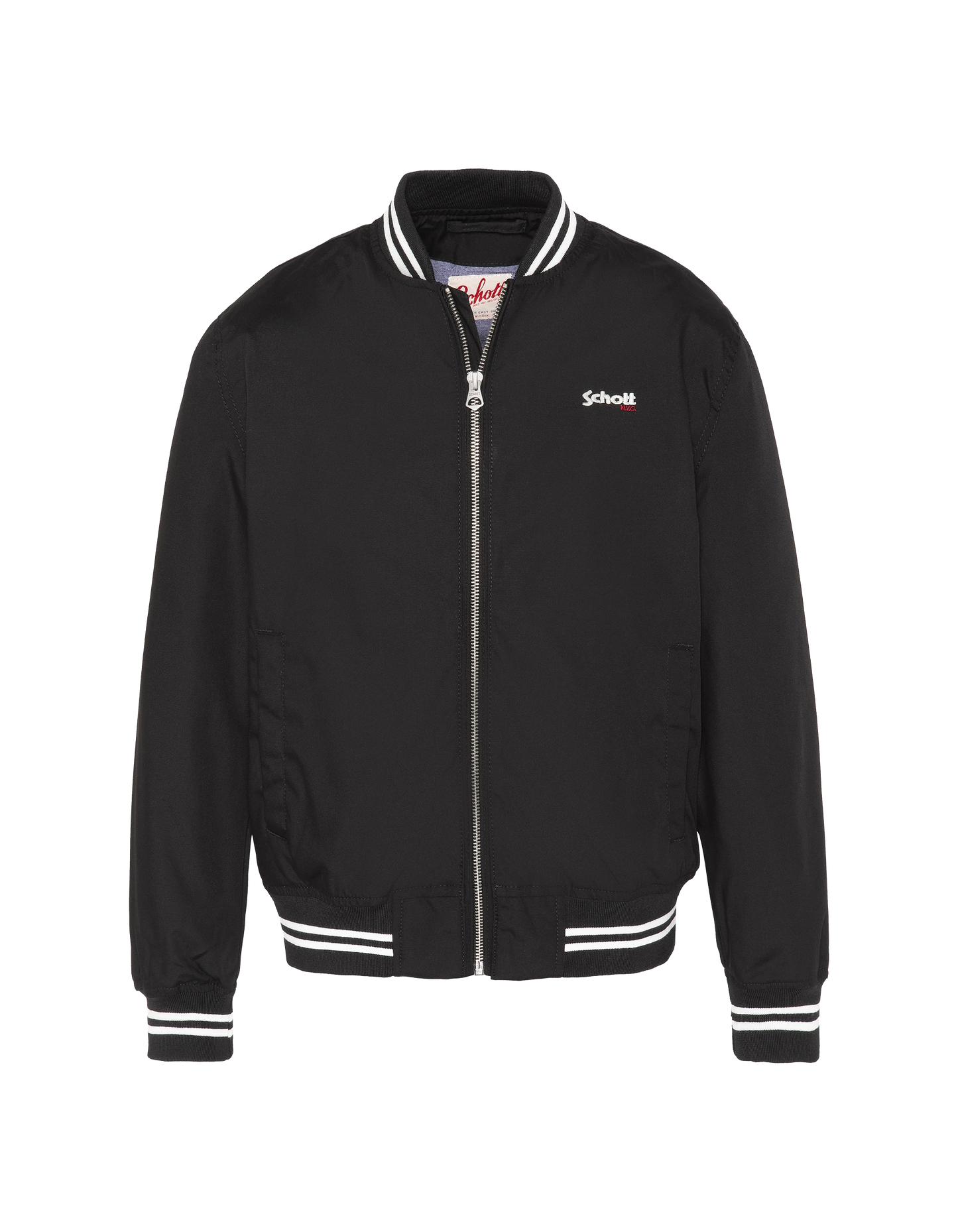 Children's black varsity jacket