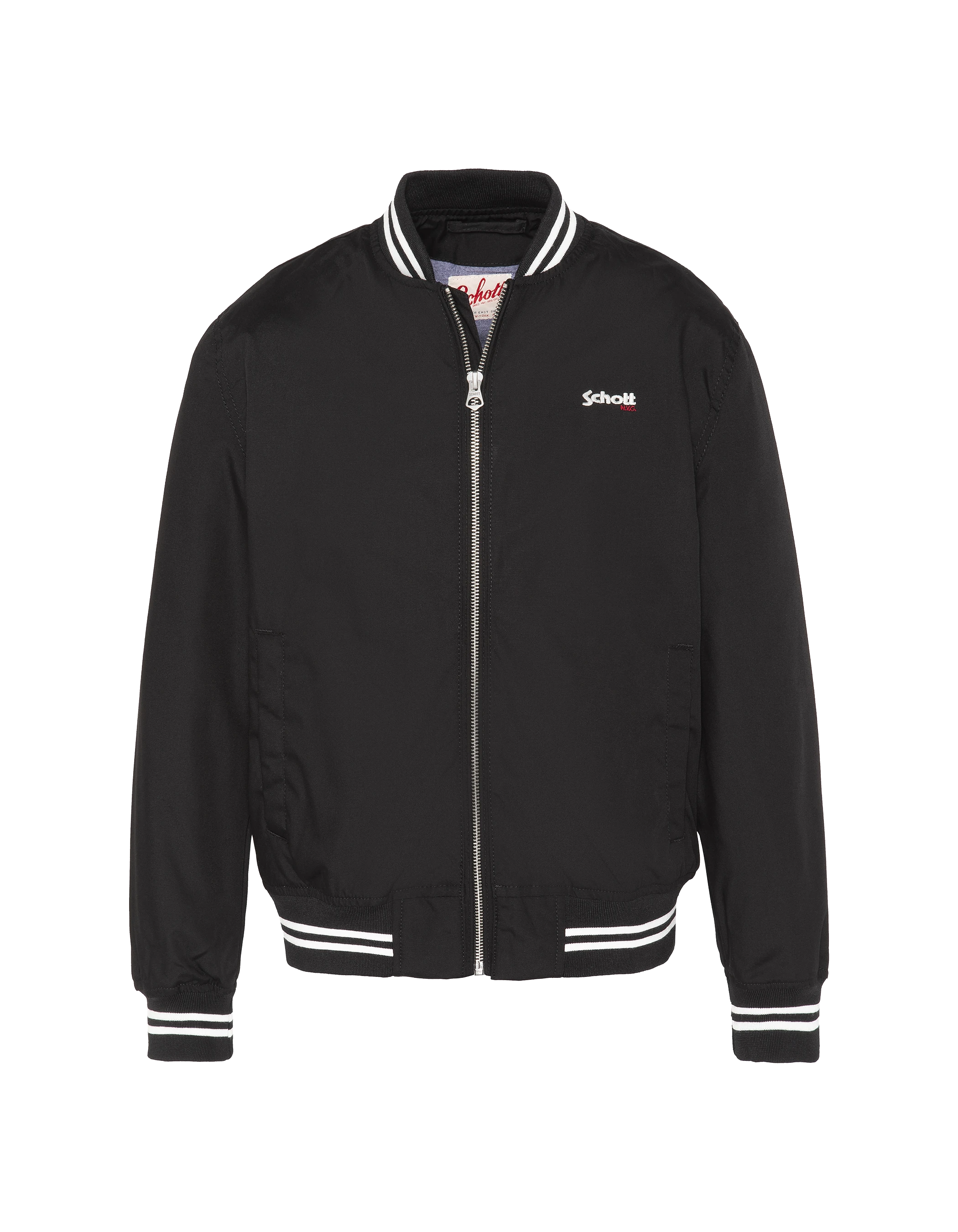 Children's black varsity jacket-1