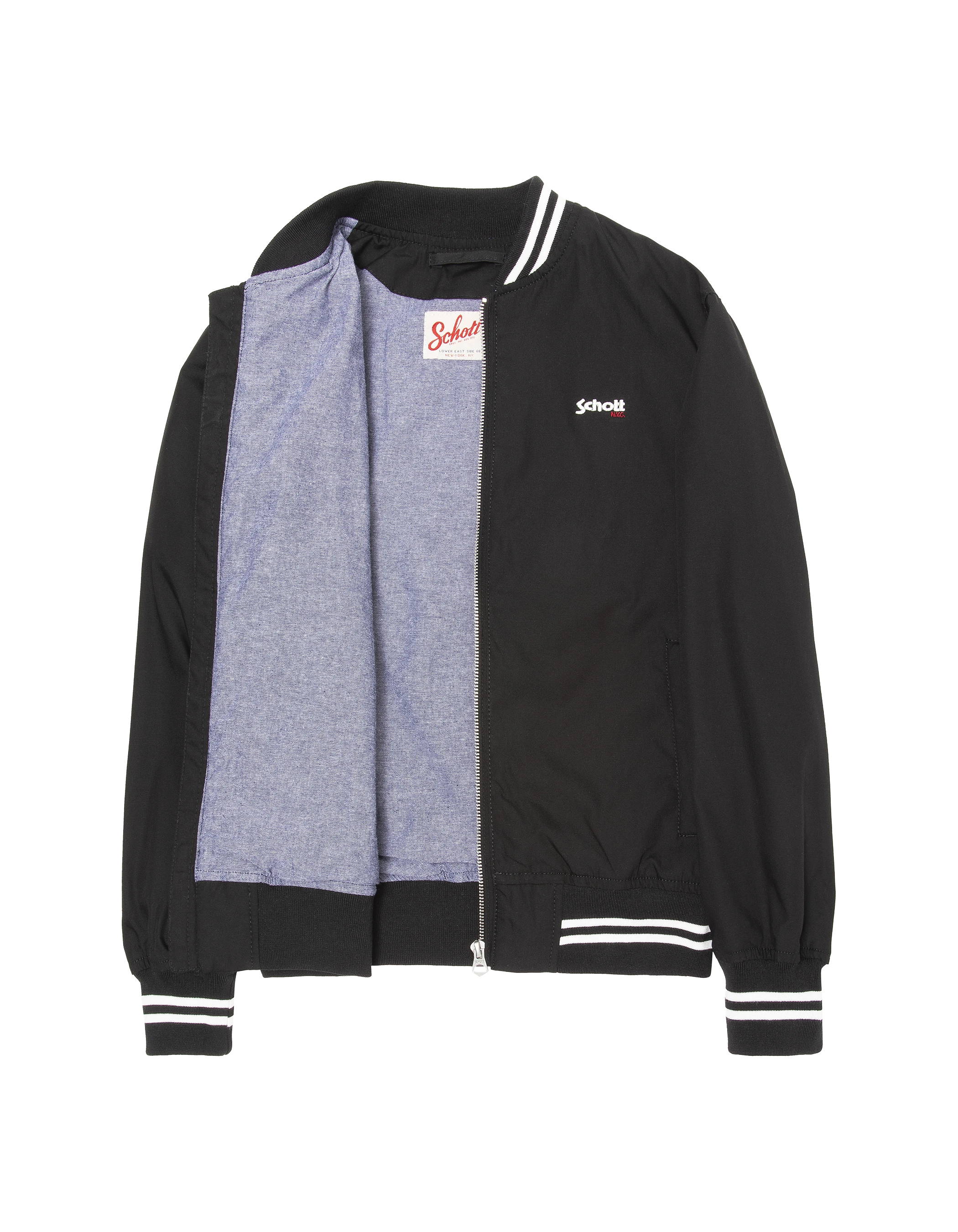 Children's black varsity jacket-3
