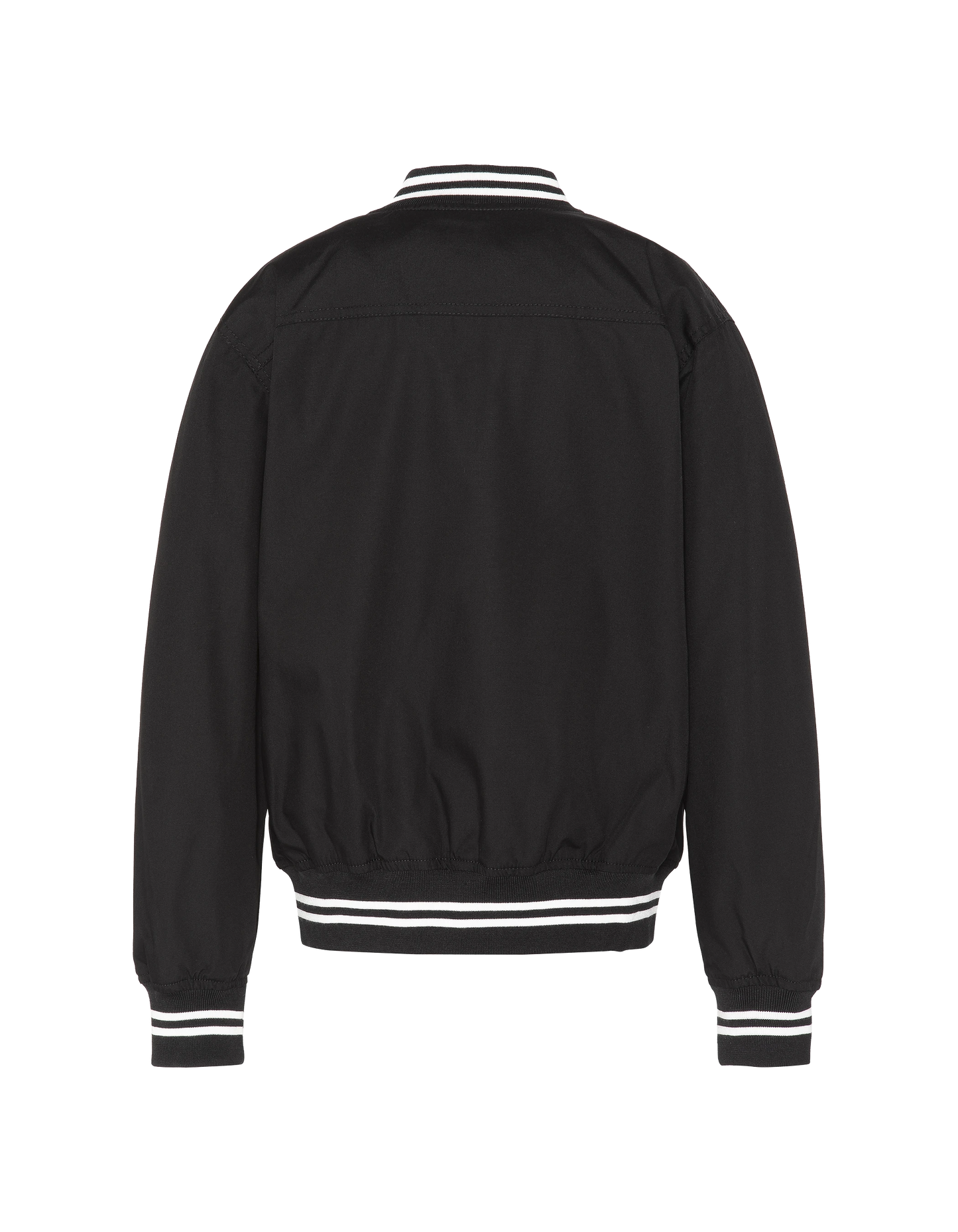 Children's black varsity jacket