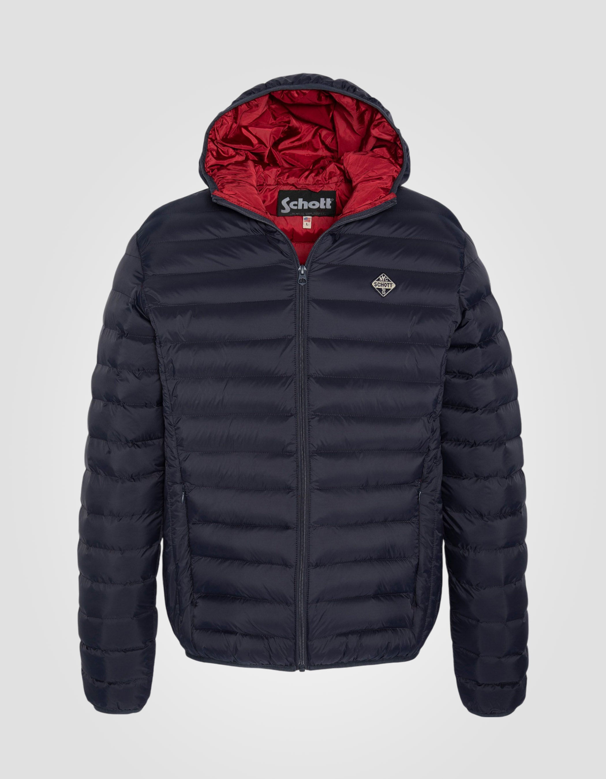 Schott NYC UTAH2, Fodero Con Cappuccio E Imbottura In | WhichOne