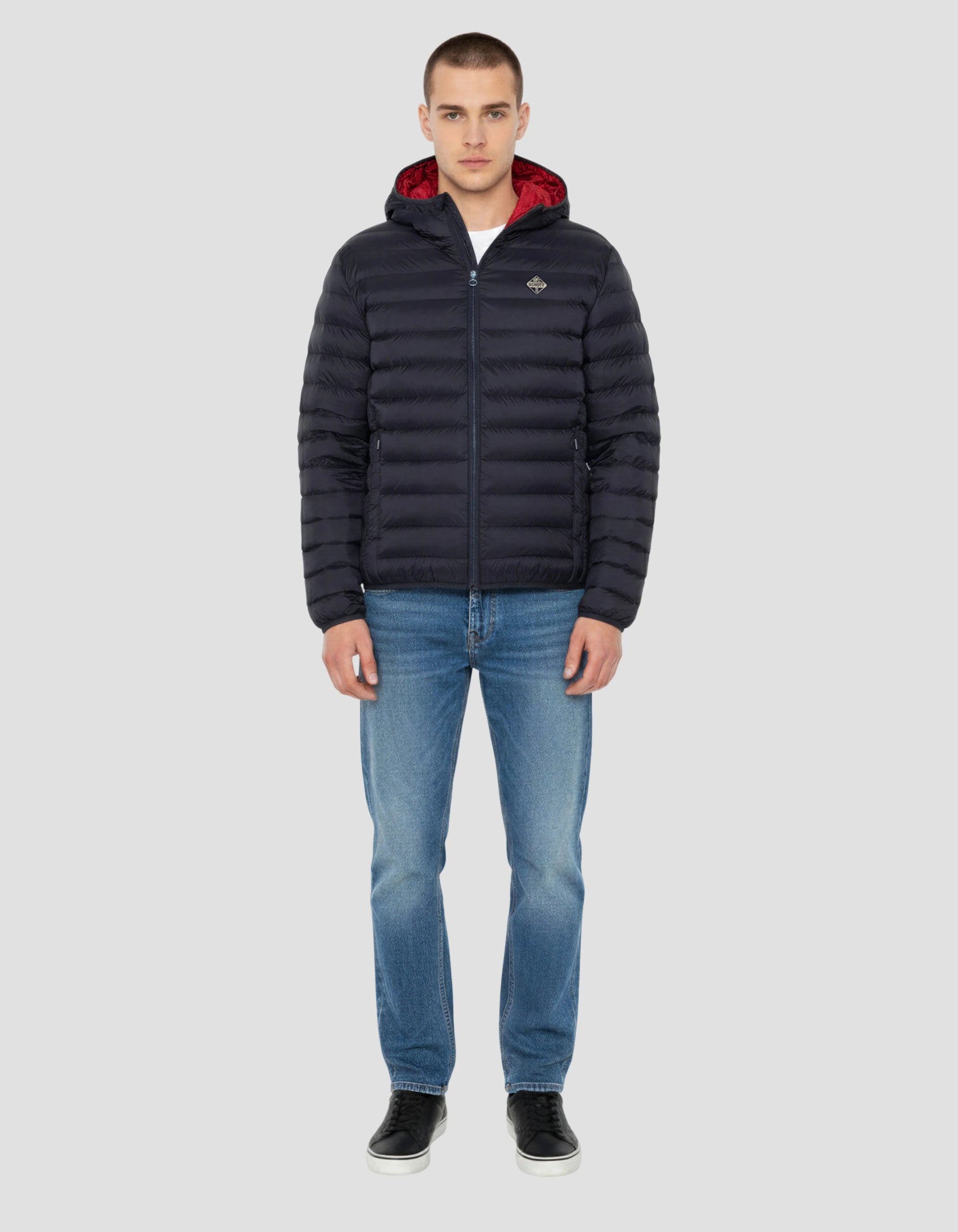 Ultra leichte dunkelblaue Kapuze-1