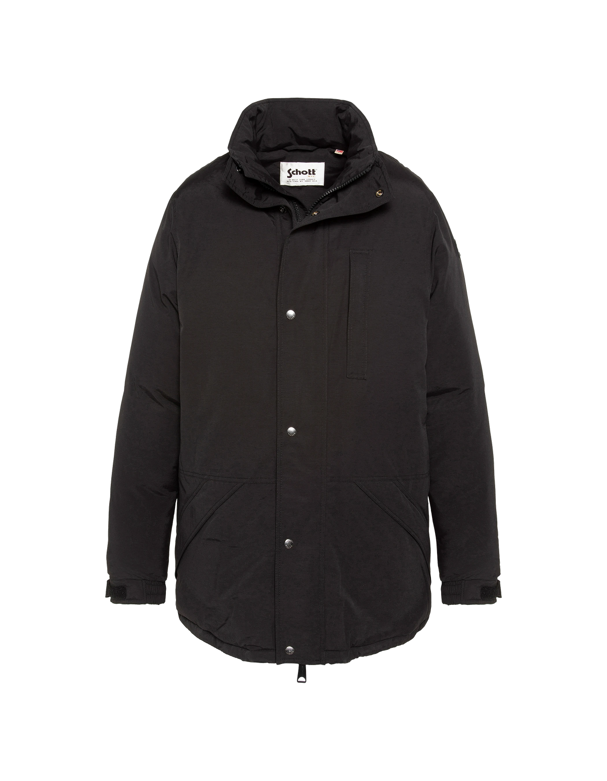 puffer jacket black hoodie