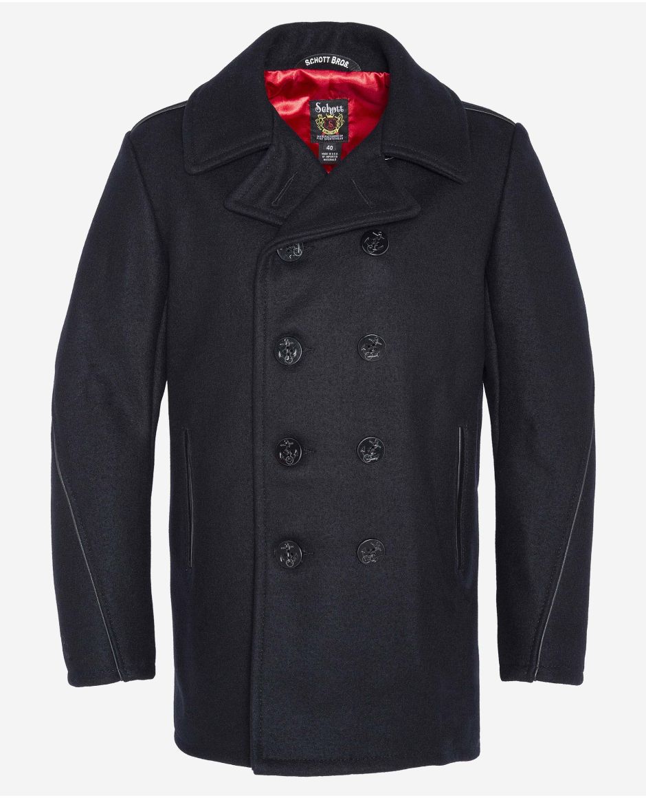 Fitted peacoat, mythical USA