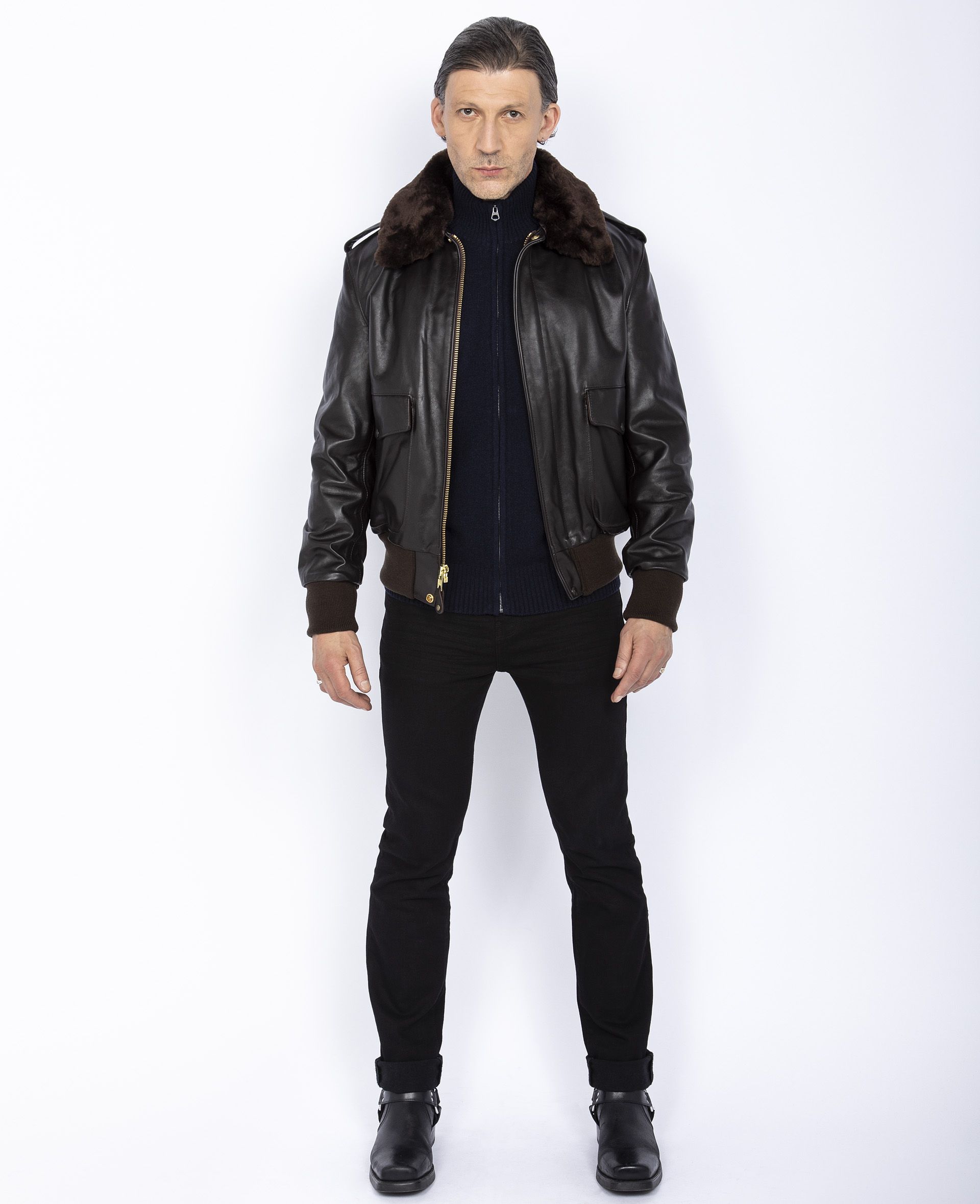 Schott leather jackets for men